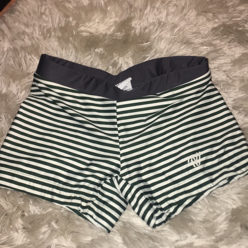 VARSITY STRIPED CHEER SPANDEX🌸